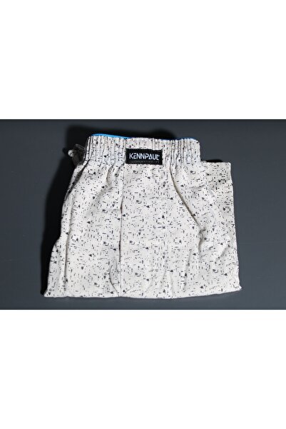 KENN PAUL Συσκευασία 5 ανδρικών μπόξερ ποπλίνα 100% βαμβάκι μεγάλου μεγέθους