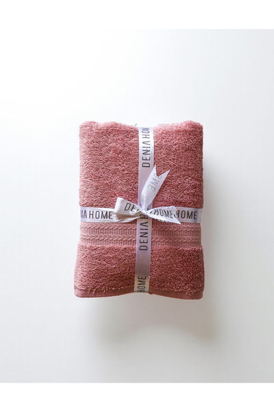 Denia Home Textile | Evoa | 100% Cotton 4-Piece Hand / Face Towel Set