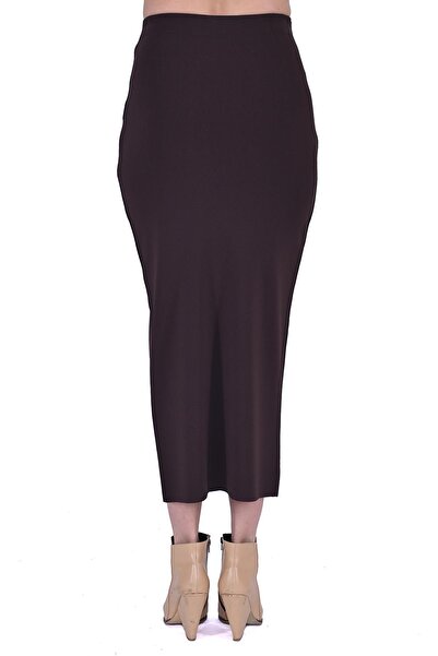 Invee Плетена пола тип молив КАФЯВА