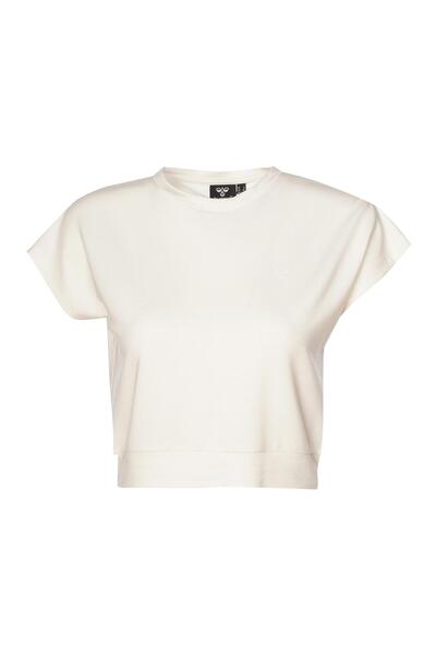 hummel HMLALLESSIA CROP T-SHIRT S/S ΓΥΝΑΙΚΕΙΟ ΜΠΛΟΥΖΑ ΜΕ ΚΟΝΤΟ ΜΑΝΙΚΙ