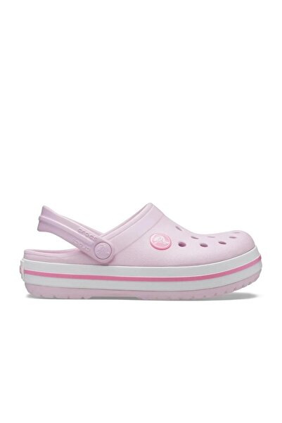 Crocs شبشب للأطفال باللون الوردي من Crocband Clog
