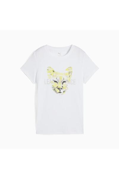 Puma ΓΡΑΦΙΚΟ ΣΛΟΓΑΝ ΤΕΧΝΗΣ ΜΕ ΕΙΚΟΝΕΣ ΜΠΛΟΥΖΑ ΓΥΝΑΙΚΕΙΑ ΚΟΝΤΟΜΑΝΙΚΗ ΜΠΛΟΥΖΑ