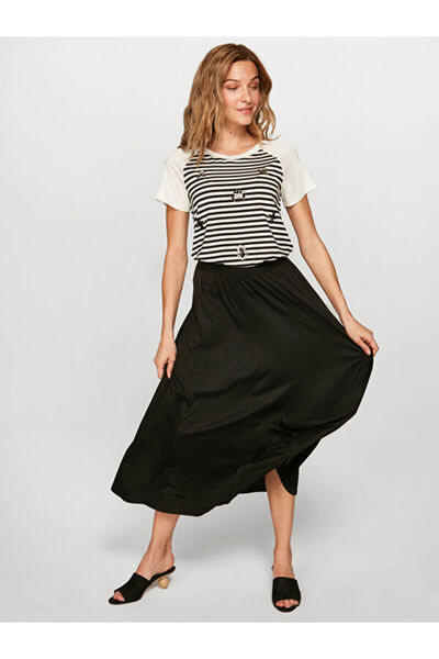 Faik Sönmez Maxi Boy Comfort Etek B00037