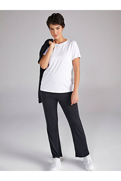 Faik Sönmez Yuvarlak Yaka Kısa Kol T-Shirt B00002