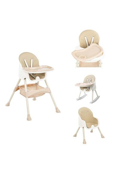 Everything for kids 4 in 1 Baby High Chair Seat Booster and Rocker Adjustable Height Foldable
