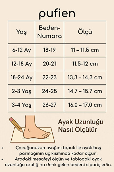 pufien Çocuk Ev Botu, Ayıcık Peluş Bot, Polar Ayı Desenli Rahat ve Kaymaz Tabanlı, Bebek ve Çocuk