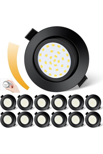 OEM Spoturi LED ultra-plate Dexnump 230V, 5W reglabile, 600LM IP44, LED pivot...