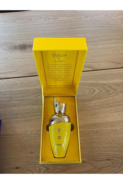 Milestone Exelof Pure Gold Eau De Parfum 85ml Unisex