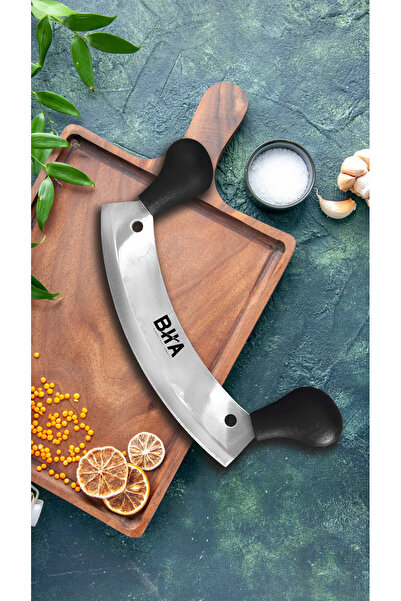 B-H-A BIÇAKÇI HACI AHMET SÜRMENE PİZZA SATIRI DOĞRAMA KIYMA İNCE ÇELİK ZIRH S...