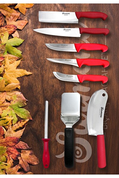 Sürmene Bıçakçı Hacı Ahmet Sekiz Parça Şef Seti Detaylı Çeyiz Günlük Kullanım...