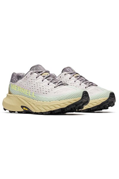 Merrell Agility Peak 5 Unisex Αθλητικά Παπούτσια ΓΚΡΙ-ΠΡΑΣΙΝΟ