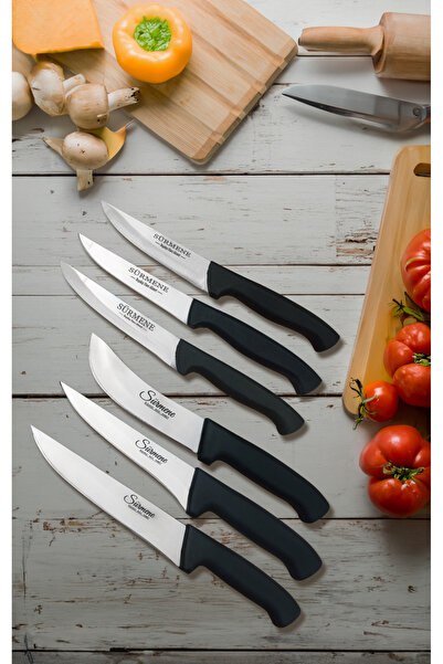 Sürmene Bıçakçı Hacı Ahmet 6Parça Berry Mutfak, Çeyiz ve Kasap Bıçakları Seti