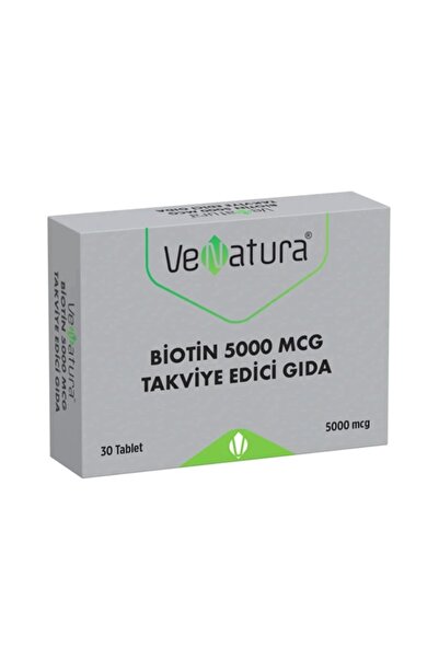 VeNatura Biotin 5000 Mcg Takviye Edici Gıda