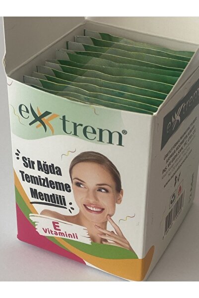 Genel Markalar Sir Ağda Temizleme Mendili | Ağda Sonrası Temizleme Mendili - E Vitaminli 12 Adet