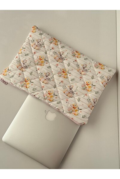 BABY KANGAROO Suya Dayanıklı 13-14-15'' Inç Laptop kılıfı / ÖRDEK Desenli Kap...
