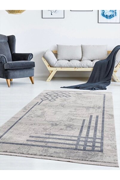 PetraHomeLiving Breda Modern Salon ve Oturma Odası Halısı - Mavi 838-Y9