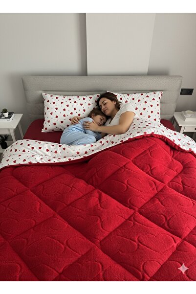 NANOSOFT Σετ ύπνου Battal Boy (Διπλό Μέγεθος) Jacquard Welsoft 215x235 cm – Μ...