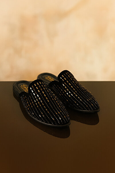 Behtah Kundura Жіночі капці з камінцями Жіночі капці Капці для приданого Зимові капці Капці для гостей