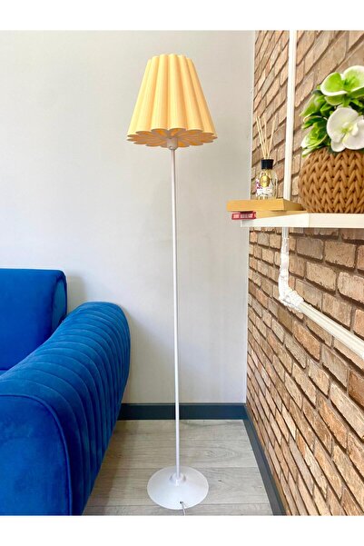 DREAM MODE Modern Şık İskandinav Tarz Lambader – Metal Ayaklı Salon Oturma Odası ve Yatak Odası Aydınlatma