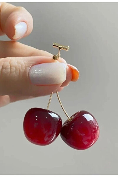 İnDerin Women's Cherry Earrings