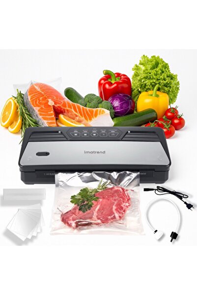 IMA TREND Aparat Vidat Alimente IMA Trend, 130W, 70kpa, 5 Funcții Umed/Uscat, Cutter, Pungi Incluse