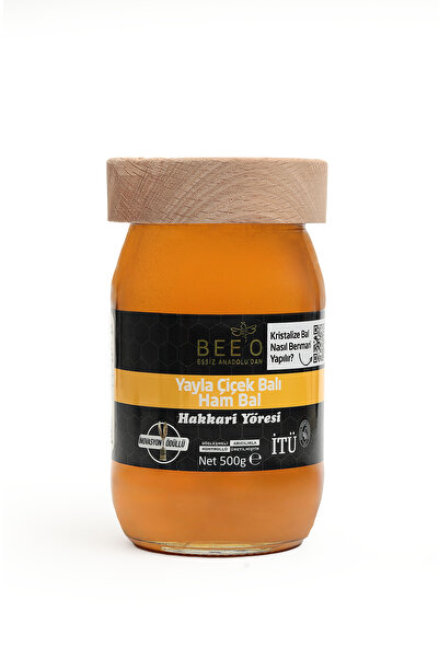 BEE'O Yayla Çiçek Balı Hakkari Yöresi (500 Gr)