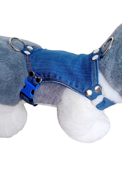 balkonda Köpek Göğüs tasması minik ırk kot cep göğüs ölçüsü:20-35cm ayarlamalı dog harness Gt2-20