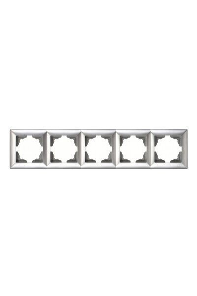 Günsan Elektrik Günsan Visage Silver Five Frame