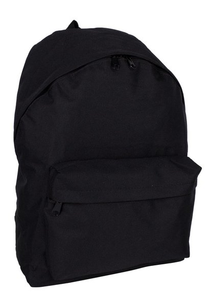 Bagacar 126 Excaption Daily School Backpack Dark Black