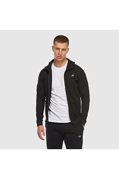 New Balance MNJ3408 Μαύρο ανδρικό παλτό & γιλέκο