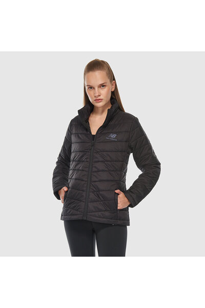 New Balance WNJ3385 Siyah Kadın Mont & Yelek