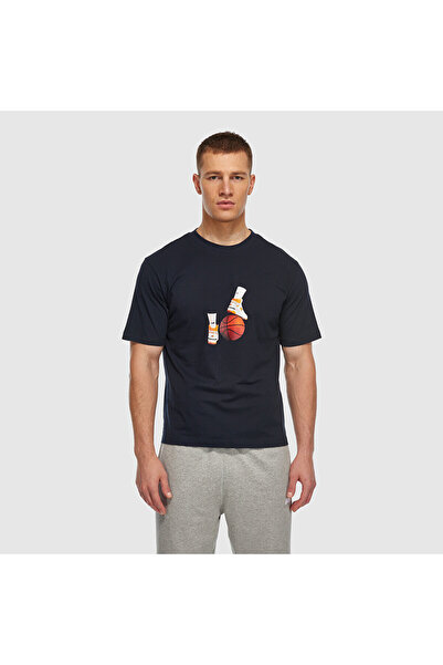 New Balance MNT3411 Lacivert Erkek Tişört