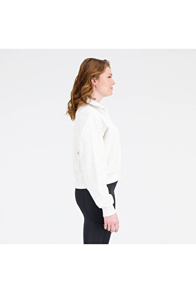 New Balance Wnh3374 Gray Women's Sweatshirt