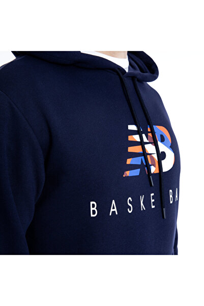 New Balance Ανδρικό μπλουζάκι Navy Blue - Lifestyle Mnh1361-avi