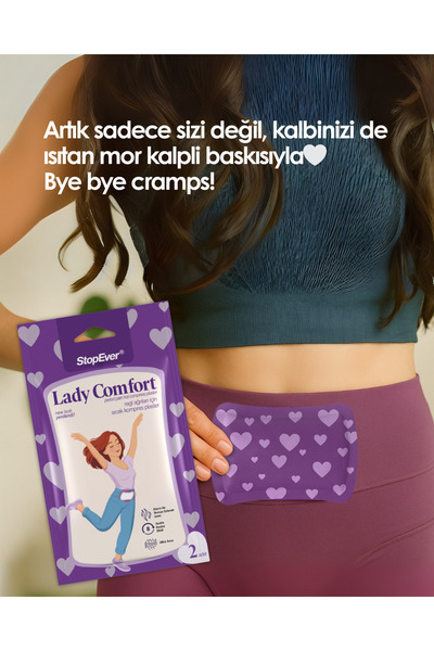 StopEver Lady Comfort Regl Ağrılarına Karş Isıtıcı Ped | 2’li Paket ( 2 X 2 )