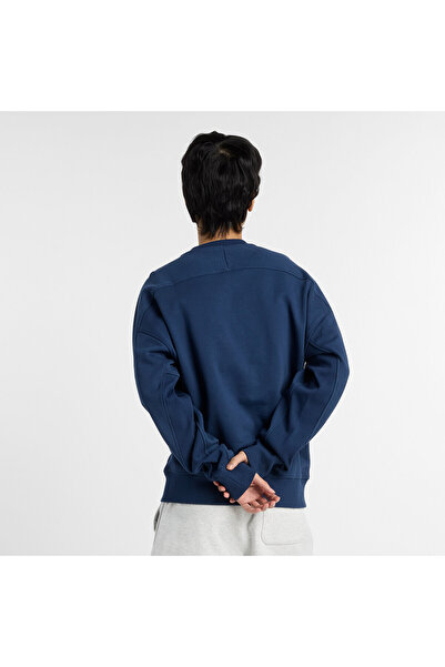 New Balance MT51521 Lacivert Erkek Sweatshirt