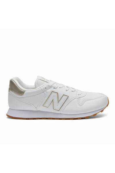 New Balance 500 ملابس نسائية بيضاء للارتداء اليومي GW500GWG