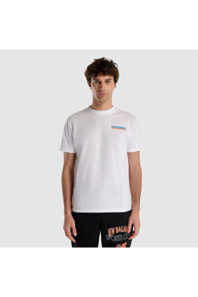 New Balance Mnt1533 White Men's T-Shirt