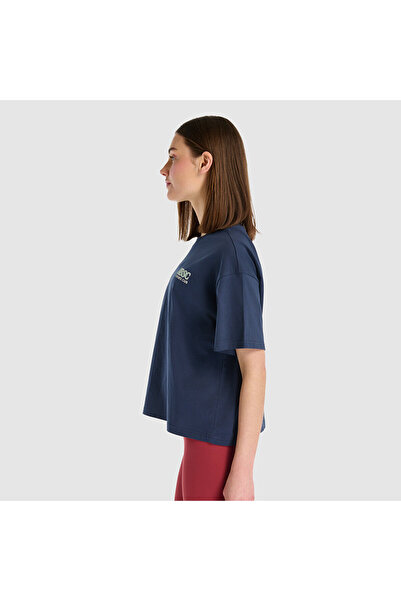 New Balance WNT1505 Lacivert Kadın Tişört