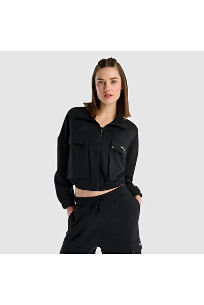 New Balance Wnj1529 Black Women's Sweatshirt