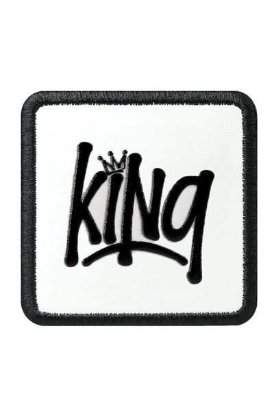 BlackBörk V1 King Logolu Beyaz- Siyah Bench (PATCH)