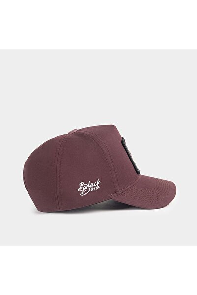 BlackBörk Brown Baseball Cap with Good Luck Logo