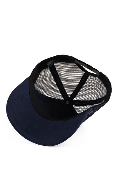 BlackBörk Fil Logolu Lacivert Trucker Şapka