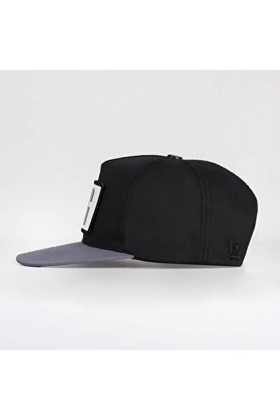 BlackBörk Big Think Logo Grey-Black Hip Hop Cap