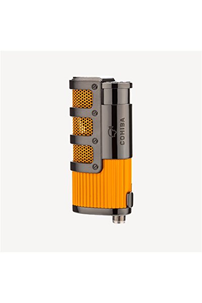 COHİBA Cohiba Classics Üç Torch Delicili Puro Çakmağı Sarı