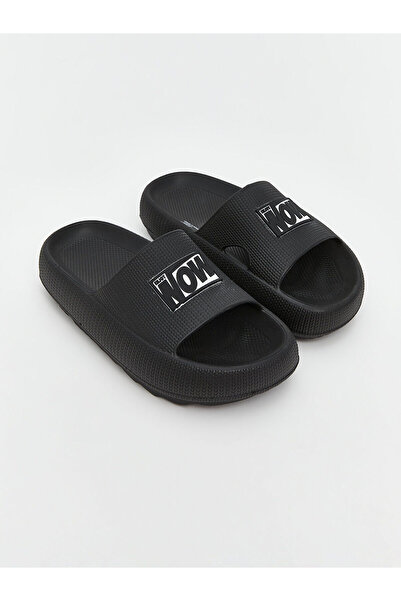 LC Waikiki Vizyon New Season Printed Single Strap Boys' Slippers