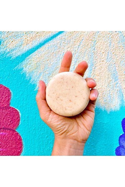 Badecanlar Şefkatli Kozmetik Yağlı Saçlar Için Bıttım Ve Limon Otu Içeren Doğal Katı Şampuan 70gr