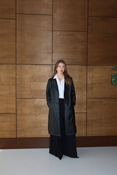 LOISY Жіночий тренч з круазевим коміром, ременем і деталями