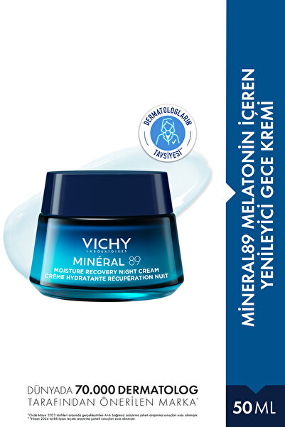 Vichy Mineral 89 Melatonin İçeren Yenileyici Gece Kremi