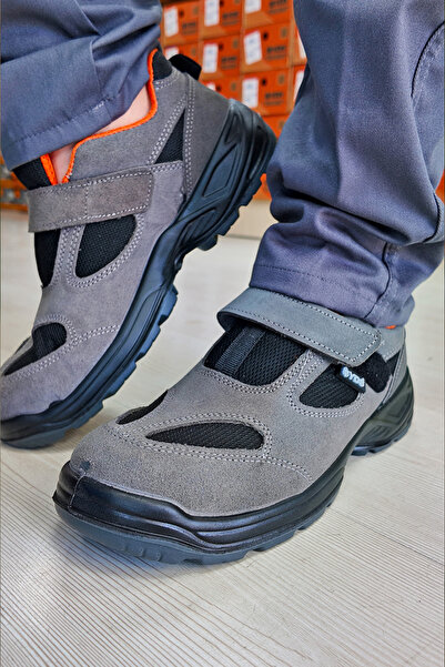 YDS GPP 05 AYAKKABI GRİ SÜET İŞ AYAKKABISI